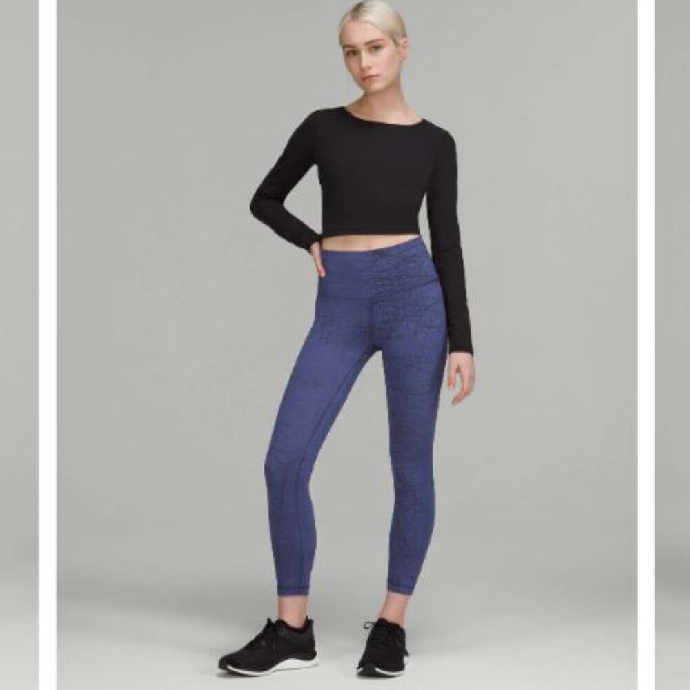 NWT Lululemon Wunder Train HR Tight 25"